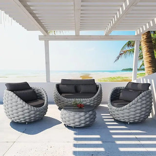 4-piece Outdoor Terrace Reception Set