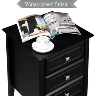 Ameriwood 3-Drawer Nightstand Set