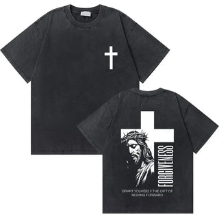 Christian Wear Oversized Washed T-Shirts