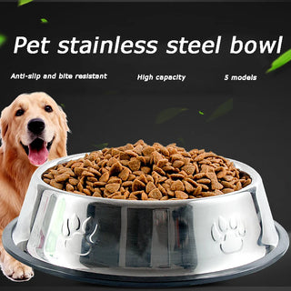 6 Size Stainless Steel Pet Dog/Cat Bowls