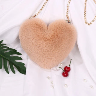 Love Plush Heart-Shaped Bag