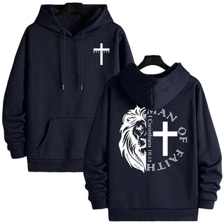 Man of Faith Hoodie – 2025 Fall/Winter New Arrival
