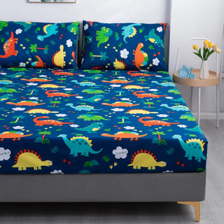 Multi-Design Waterproof Fitted Bed Sheet