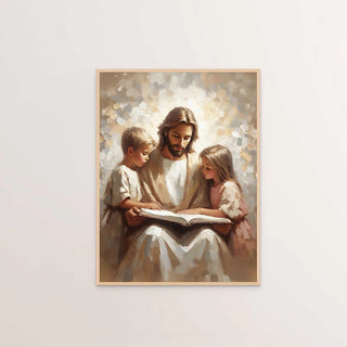 Faith-Inspired Shepherd Canvas Wall Art – Inspirational Christian Decor