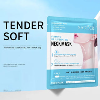 SADOER Hyaluronic Acid Firming Neck Mask (10-Piece Set)