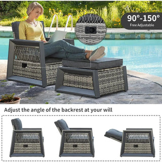 Solstice 6-Piece Reclining Patio Set