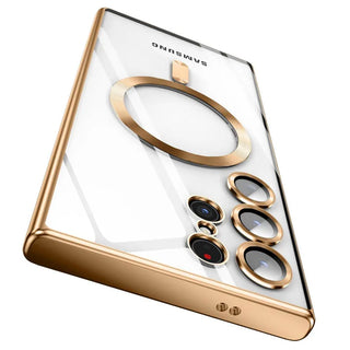 Magsafe Magnetic Plated Transparent Samsung Galaxy Case