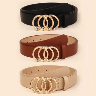 Slide Buckle Waistband For Women