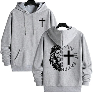 Man of Faith Hoodie – 2025 Fall/Winter New Arrival