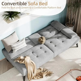 Futon Sofa Bed – 3-in-1 Foldable Couch & Reclining Sleeper