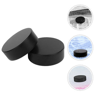 2Pcs Ice Hockey Puck