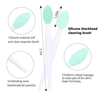 Silicone Face Cleansing Brush and Scrub