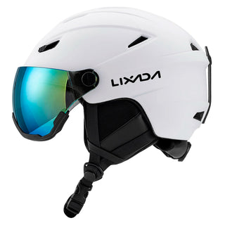 LIXADA Integrated Ski & Snowboard Helmet with Removable Visor Goggles