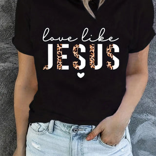 Love Like Jesus - Women’s Casual Christian T-Shirt