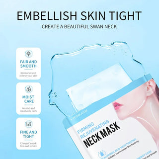 SADOER Hyaluronic Acid Firming Neck Mask (10-Piece Set)