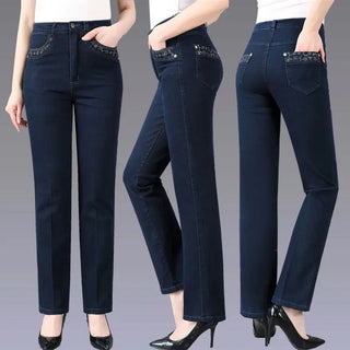 Loose Straight leg Casual Denim Jeans