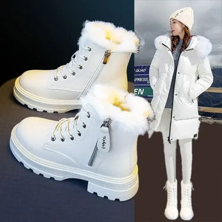 Foshco Plush Snow Boots