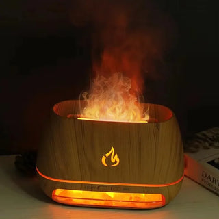 Sarmocare Mini Ultrasonic USB 3D Flame Essential Oil Diffuser