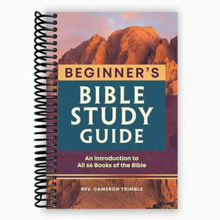 Beginner’s Bible Study Guide Notebook - Scripture Journal with Devotional Reading Plan & Notes