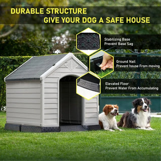 WeatherGuard Comfort Kennel Dog House