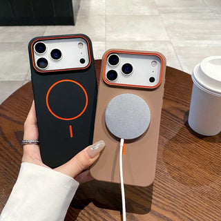 Luxury Magnetic Matte iPhone Case