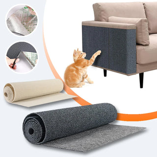 Self-Adhesive Trimmable Furniture Protector Cat Scratching Mat