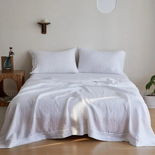 Simple&Opulence 100% French Linen Sheet Set