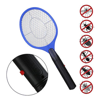 Electric Bug Zapper Racket – Handheld Mosquito and Fly Swatter