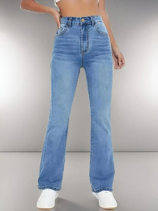 LEEYOVEE High-Waist Slimming Jeans