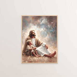 Faith-Inspired Shepherd Canvas Wall Art – Inspirational Christian Decor