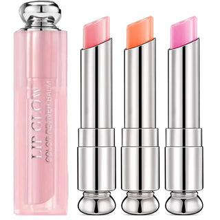 3-Piece Color Changing Lipstick Set, Moisturizing Magic Lip Balm Combo with Glossy Tint Finish, Durable Waterproof-Style Lip Color