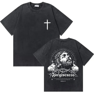 Christian Wear Oversized Washed T-Shirts