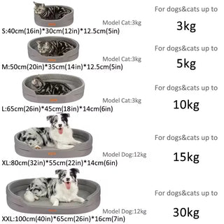 Waterproof Orthopedic Foam Dog Bed