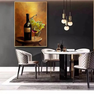Vintage Ice Cream, Pizza, Lemon, Banana, and Italian Wine Canvas Prints