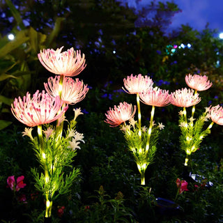 1 or 2 Piece Solar Spider Lily Garden Lights
