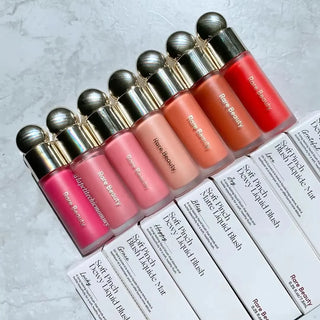 Soft Pinch Liquid Blush, Lightweight Silky Liquid Blush with Smooth Glide-On Application, Long-Lasting Matte & Dewy Finish Options for Natural Flush Makeup