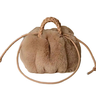 Cute Pumpkin Plush Bag – 2025 Autumn & Winter