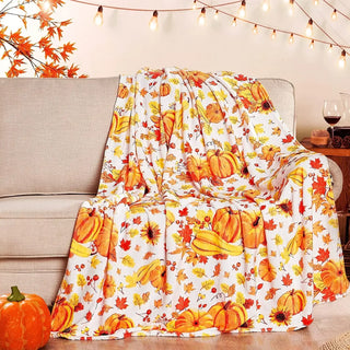 Halloween/Fall Throw Blanket