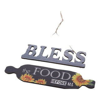 Blessed Sunflower Kitchen Decor