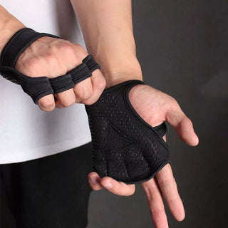 Dumbbell/Barbell Grip Pad Training Gloves