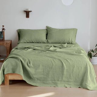 Simple&Opulence 100% French Linen Sheet Set