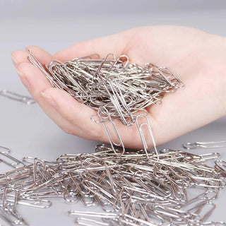 200 Silver Metal Classic Paper Clips