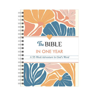 Bible In A Year Spiral Study Guide – 52 Week Women’s Devotional Journal (A5)