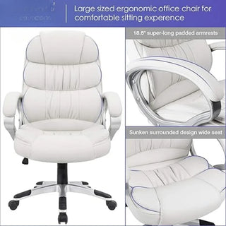 EliteComfort Modern Executive Swivel Task Chair