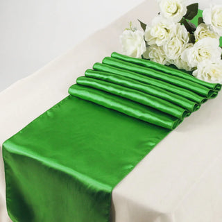 Satin Banquet Table Runners 12x108in