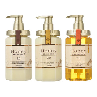 MOONBIFFY Nourishing Hair Honey Shampoo/Conditioner/Gel