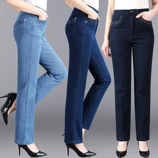 Loose Straight leg Casual Denim Jeans