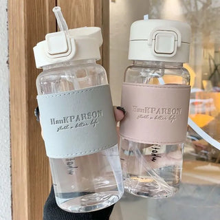 HankParson Water Bottle with Straw