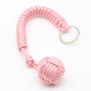 Steel-Core Paracord Survival Keychain