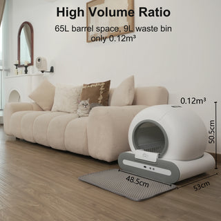 DOEL Automatic Self-Cleaning Cat Litter Box w/ App Control